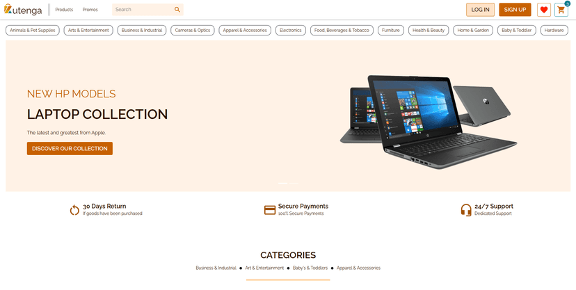 Kutenga E-commerce Platform